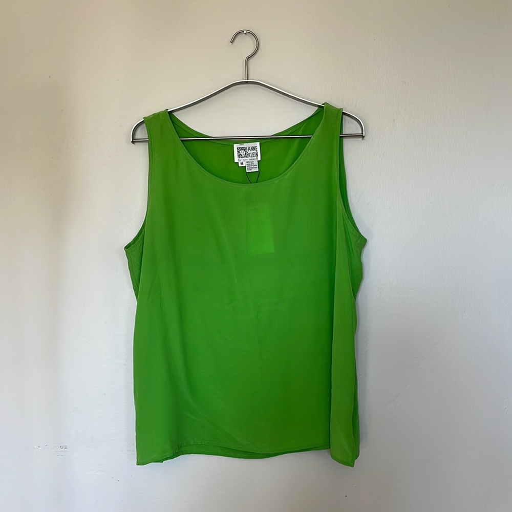 Vintage Silk Anne Klein Top